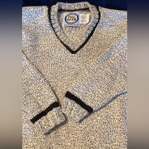 RARE New vintage. Boys 100% cotton sweater. Made in USA size 4 NWOT